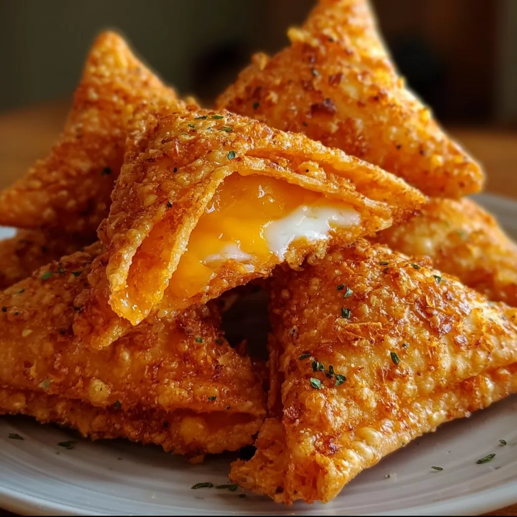 Ultimate Fried Cheese Stuffed Doritos - The Supreme Crunchy Cheesy Bliss with Golden Perfection - secondary view