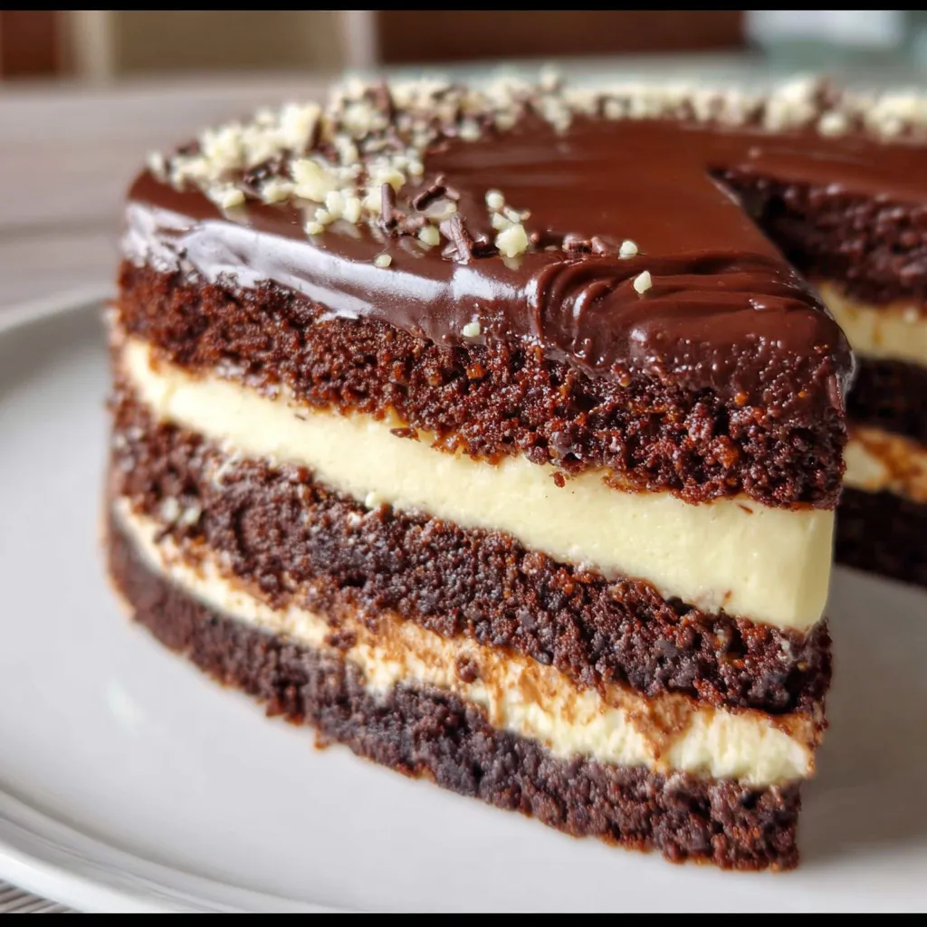 Tuxedo Cake - Ultimate Elegant Black and White Chocolate Paradise Experience - secondary view