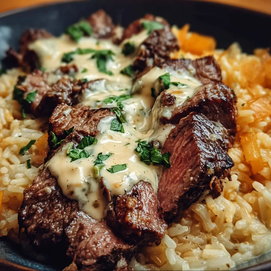 Steak & Queso Rice - tertiary view