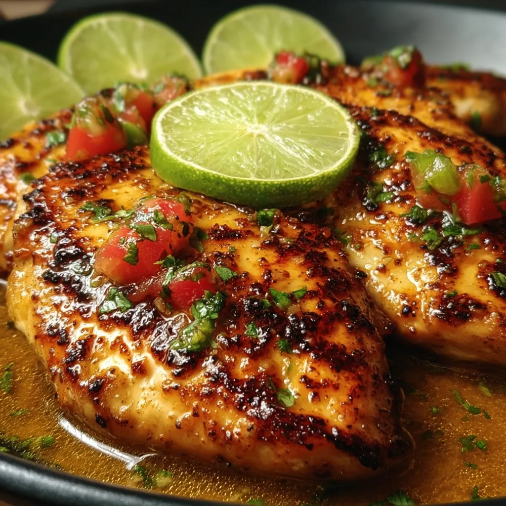 Easy Applebee's Copycat Fiesta Lime Chicken with Zesty Marinade and Restaurant-Style Presentation - tertiary view