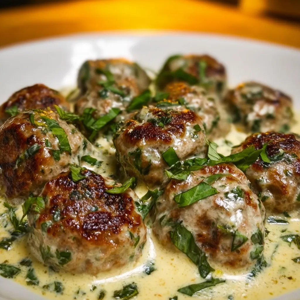 Tender Keto Ricotta Meatballs with Italian Herbs and Low-Carb Perfection - secondary view