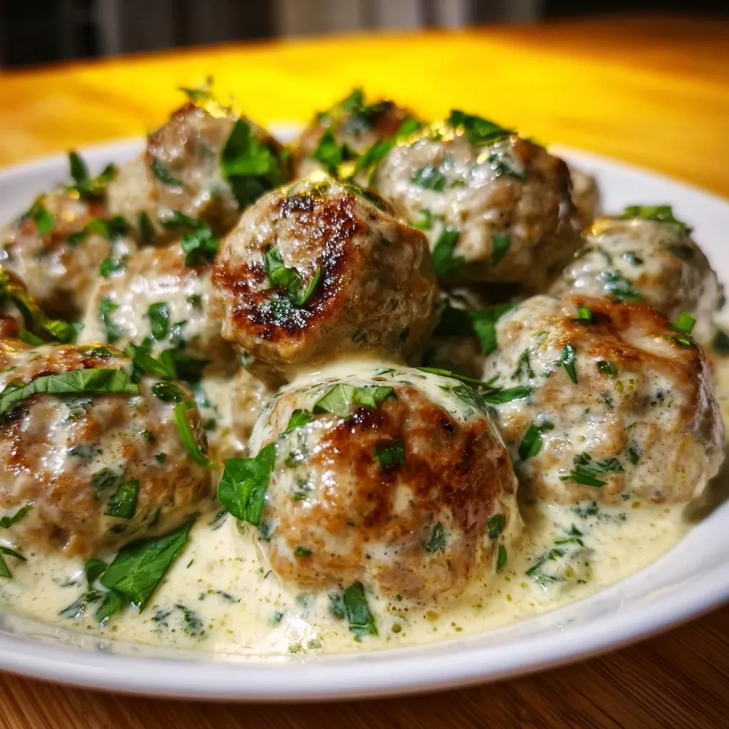 Tender Keto Ricotta Meatballs with Italian Herbs and Low-Carb Perfection - tertiary view