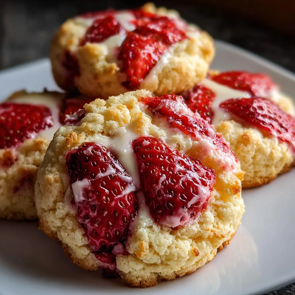 Ultimate Strawberry Cheesecake Cookies with Fresh Berry Swirl and Cream Cheese Frosting