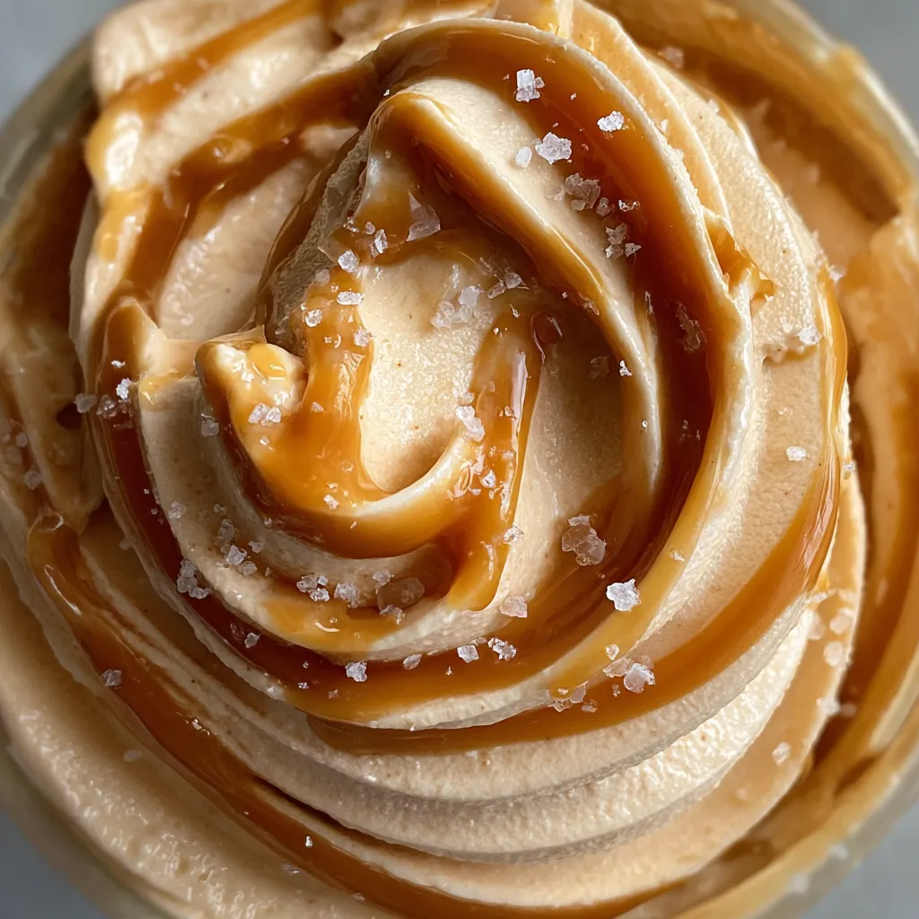 Ninja Creami Salted Caramel Ice Cream with Perfect Creamy Texture