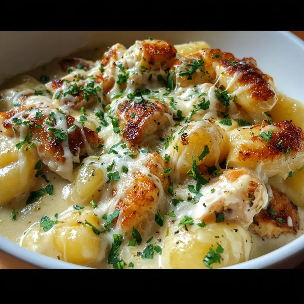 Delicious Creamy Crack Chicken Gnocchi - Ultimate Comfort Food Experience