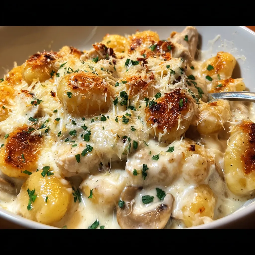 Delicious Creamy Crack Chicken Gnocchi - Ultimate Comfort Food Experience - tertiary view