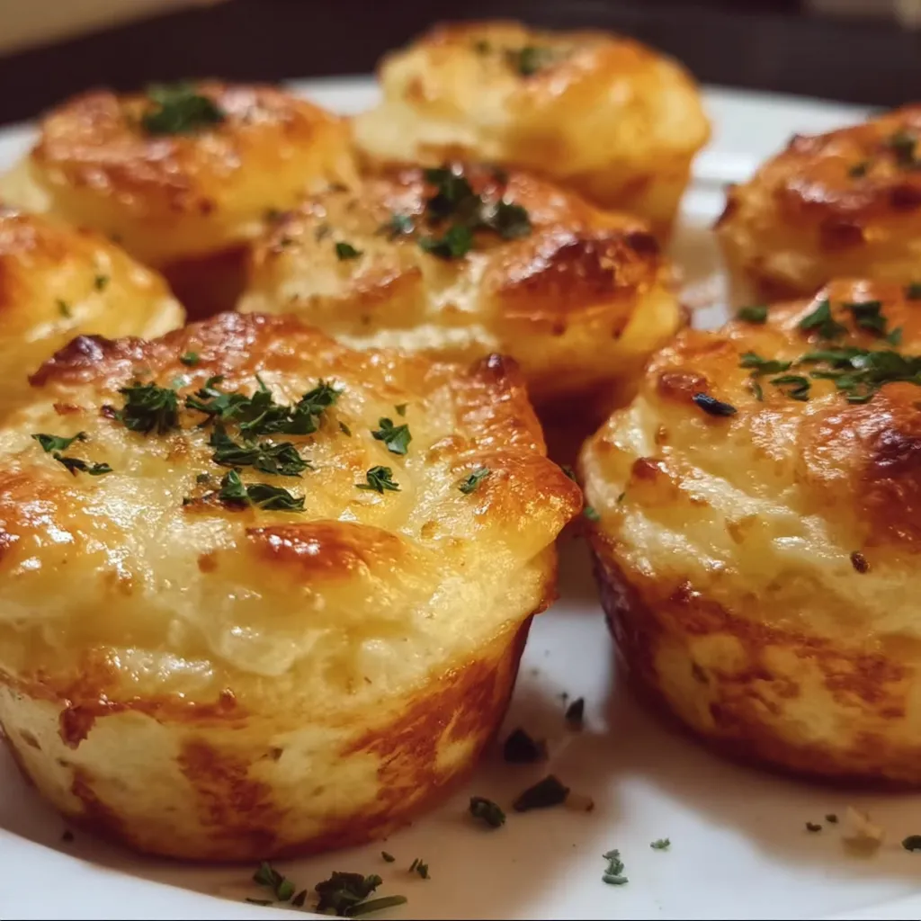 Ultimate Cheesy Mashed Potato Puffs with Golden Crispy Exterior - main view