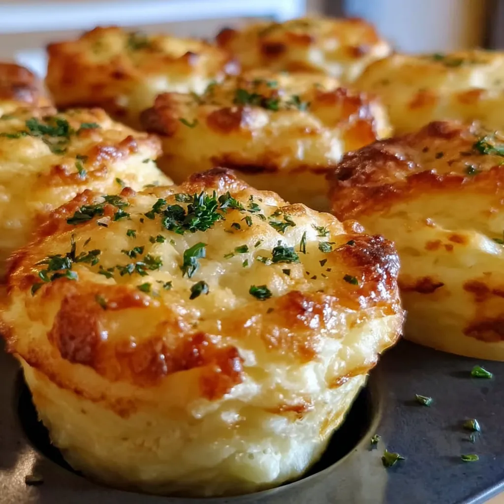 Ultimate Cheesy Mashed Potato Puffs with Golden Crispy Exterior - tertiary view