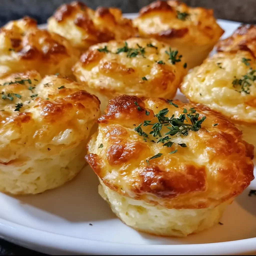 Ultimate Cheesy Mashed Potato Puffs with Golden Crispy Exterior - secondary view