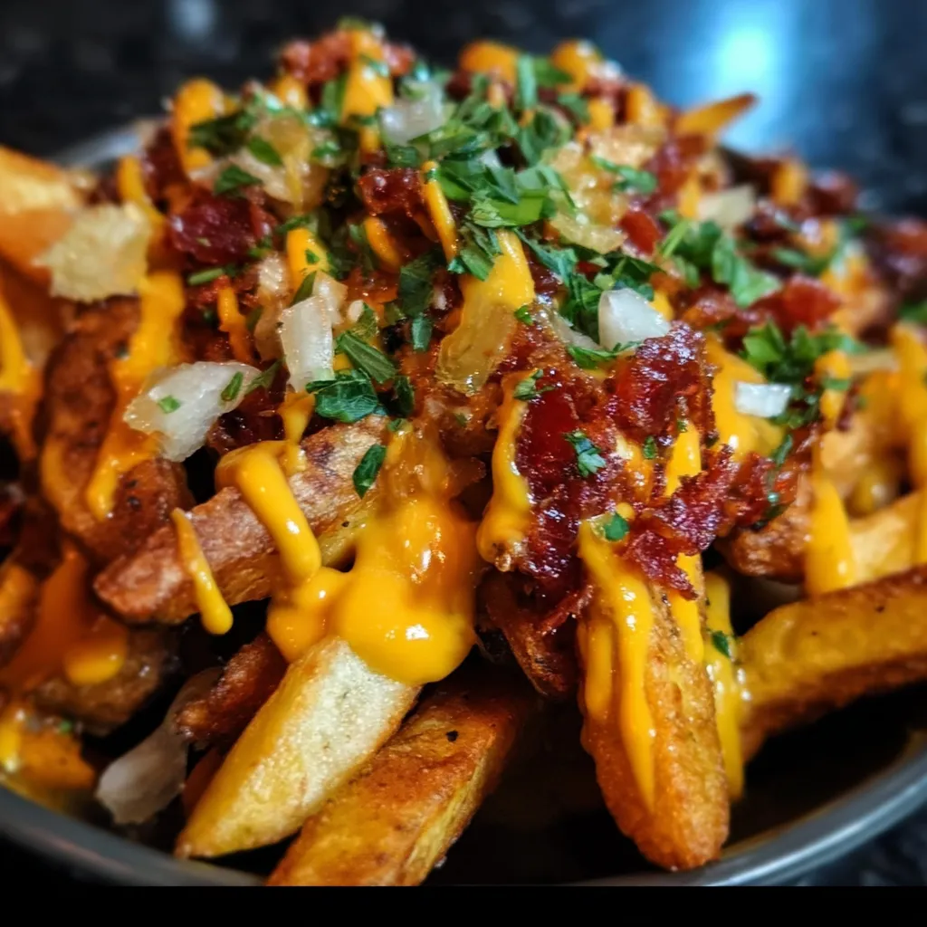 Louisiana Voodoo Fries with Spicy Cajun Magic and Mystical Loaded Toppings - secondary view