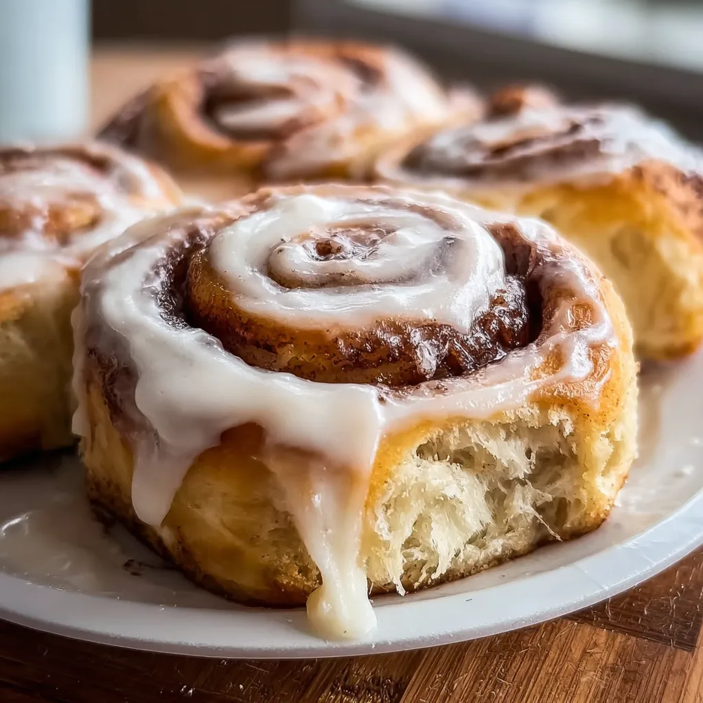 Decadent Banana Bread Cinnamon Rolls with Brown Butter Glaze and Walnut Crumble - secondary view