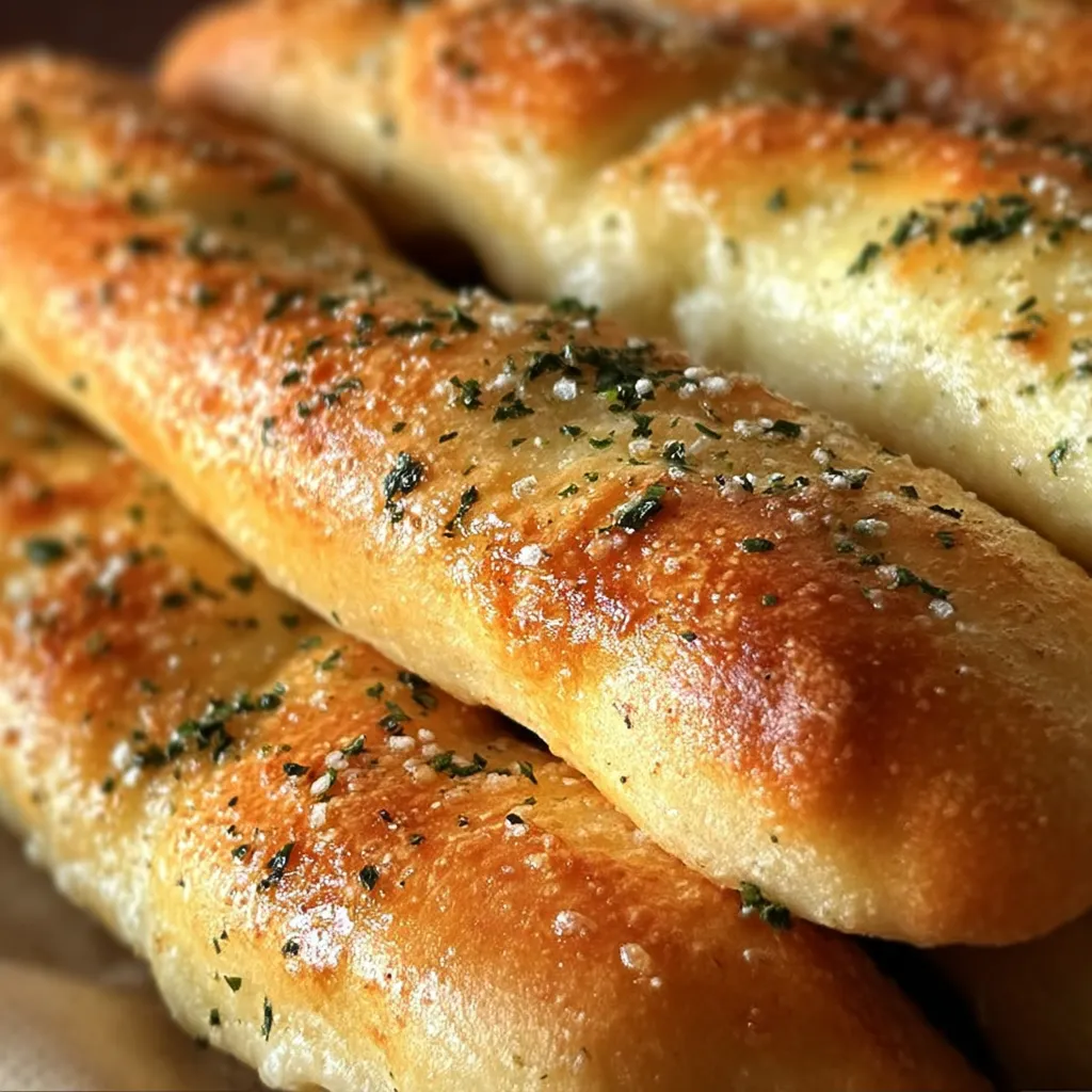 Olive Garden Breadsticks - Ultimate Soft Fluffy Italian Restaurant Style Experience - tertiary view