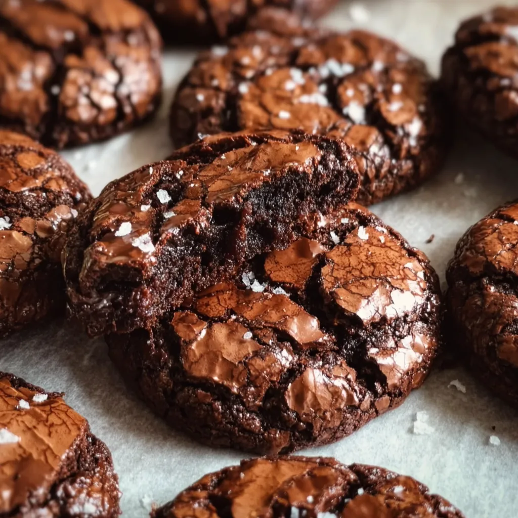 The Best Fudgy Chocolate Brownie Cookies with Double Chocolate Decadence
