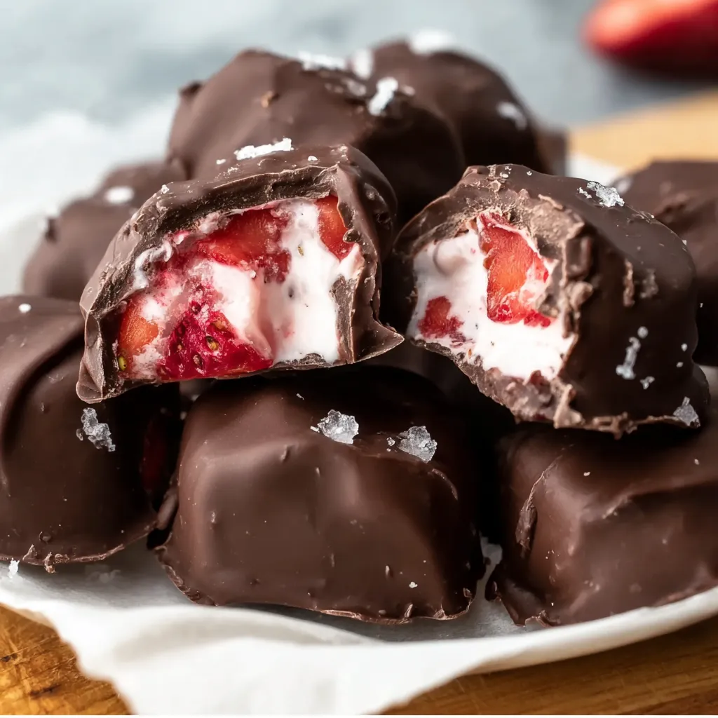 Gourmet Dark Chocolate Covered Strawberries with Elegant Drizzle and Toppings