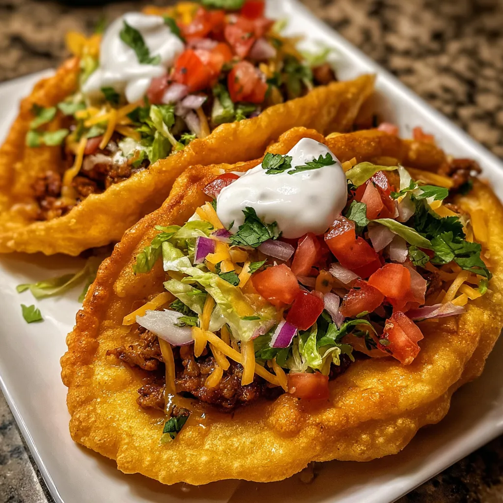 Easy Copycat Taco Bell Chalupas with Crispy Homemade Shells - tertiary view