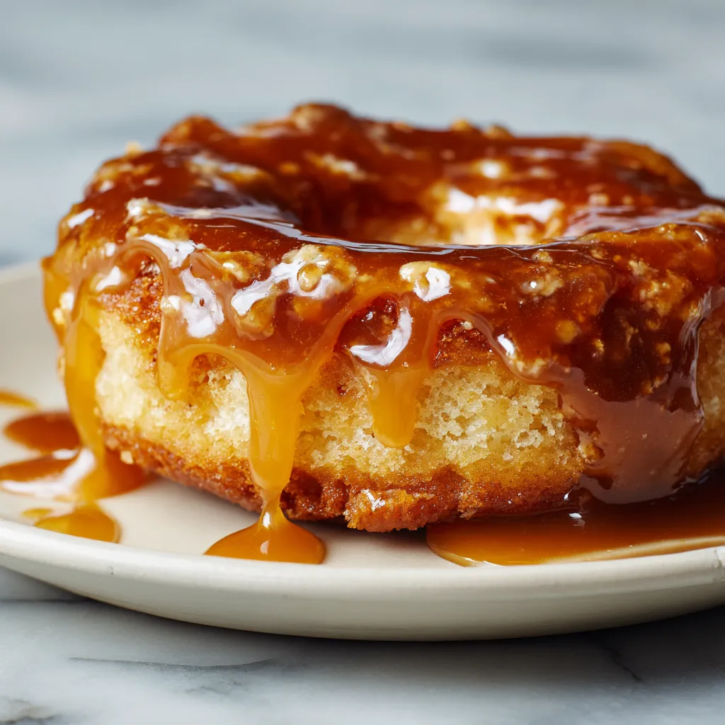 Ultimate Salted Caramel Bundt Cake with Rich Caramel Glaze and Tender Vanilla Crumb - secondary view