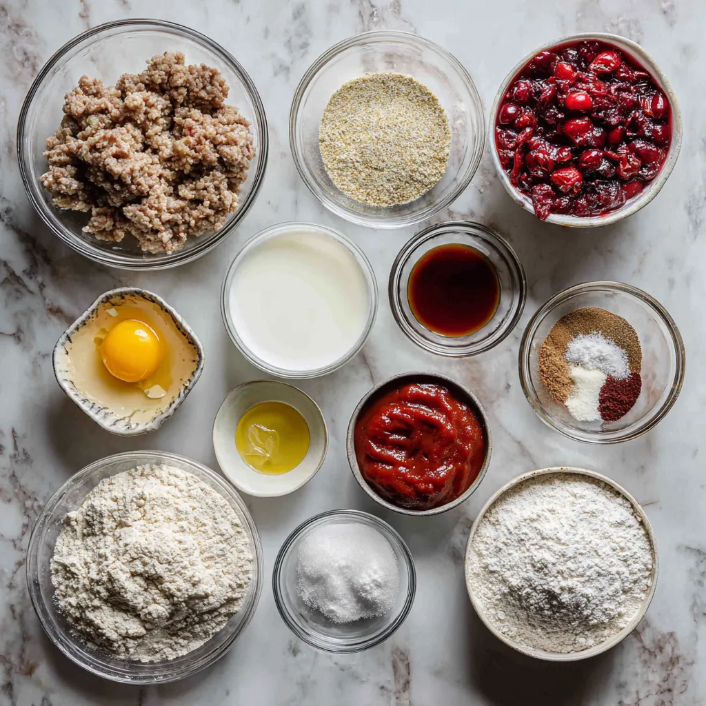 Sweet and Tangy Cranberry Glazed Meatballs with Homemade Sauce Perfect for Holiday Entertaining - secondary view