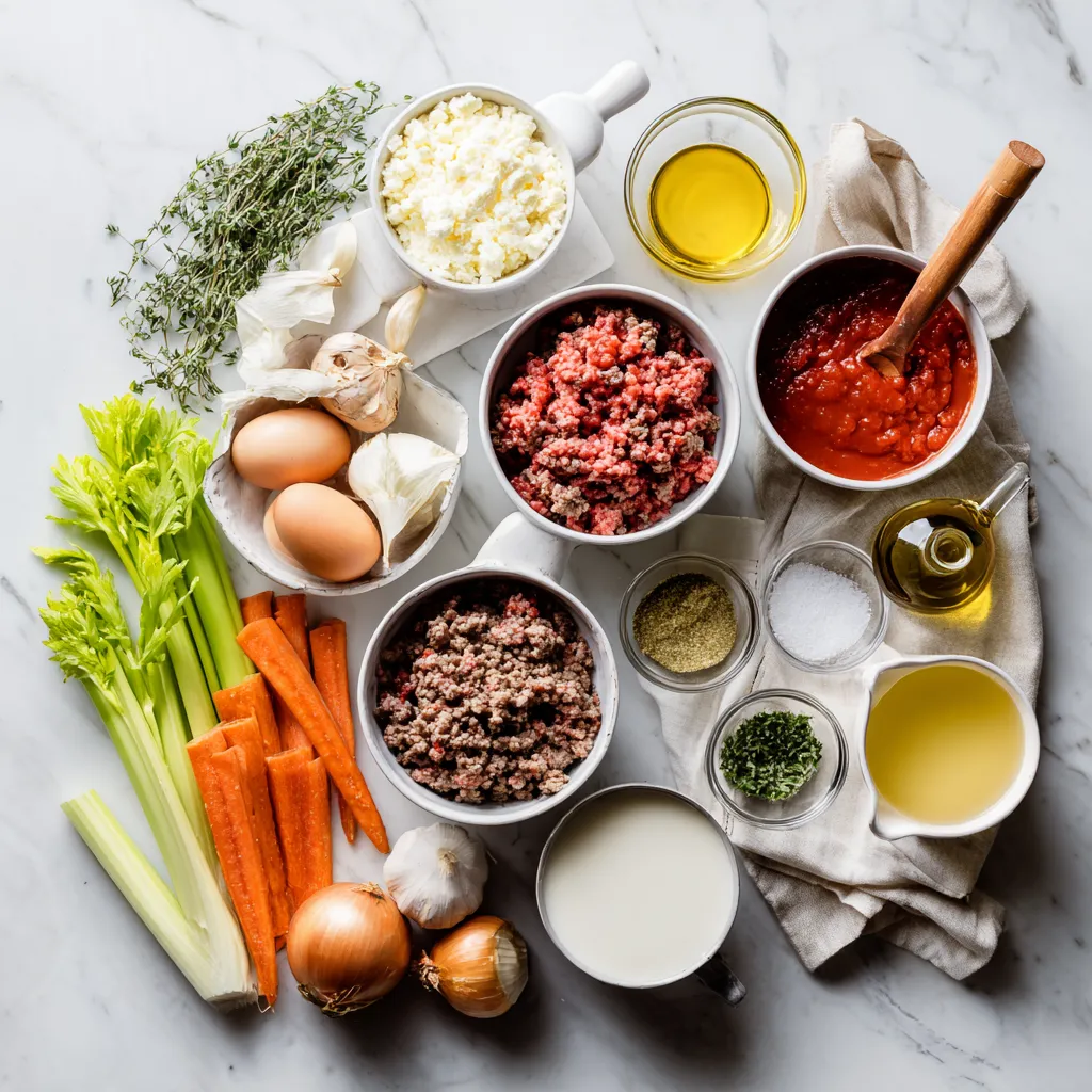 Authentic Italian Bolognese Sauce - Slow-Simmered Ragù with Ground Beef, Pancetta, Red Wine, and San Marzano Tomatoes