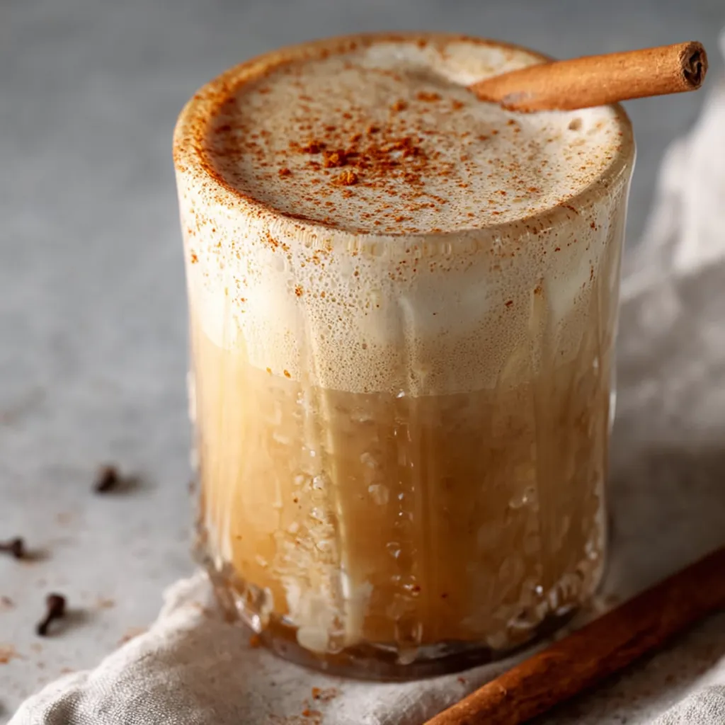 Homemade Pumpkin Spice Iced Latte with Cold Brew and Creamy Foam - Better Than Coffee Shop Quality