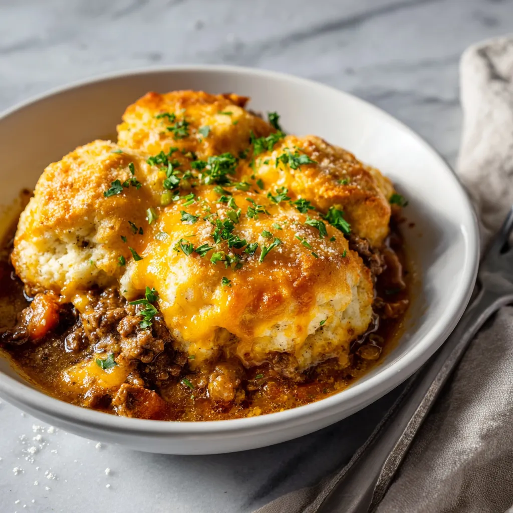 Ultimate Cheesy Shepherd's Pie with Golden Mashed Potato Crust and Savory Beef Filling - tertiary view