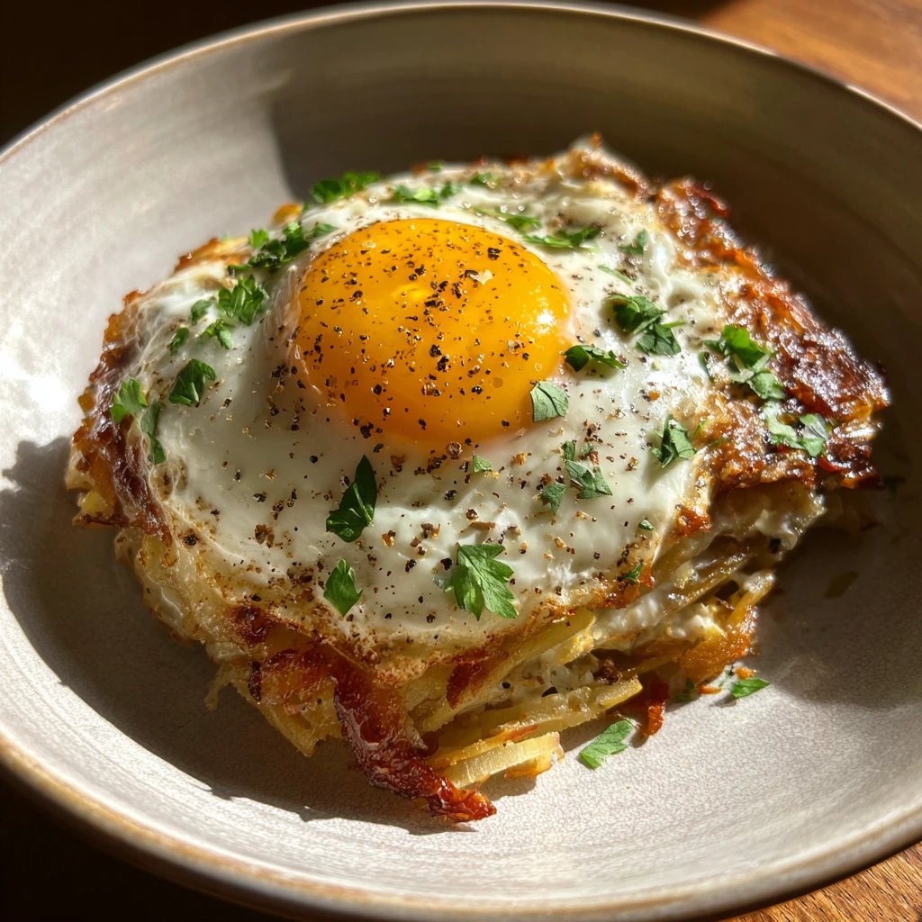 Irresistible Ultimate Baked Eggs Napoleon with Spinach and Creamy Cheese