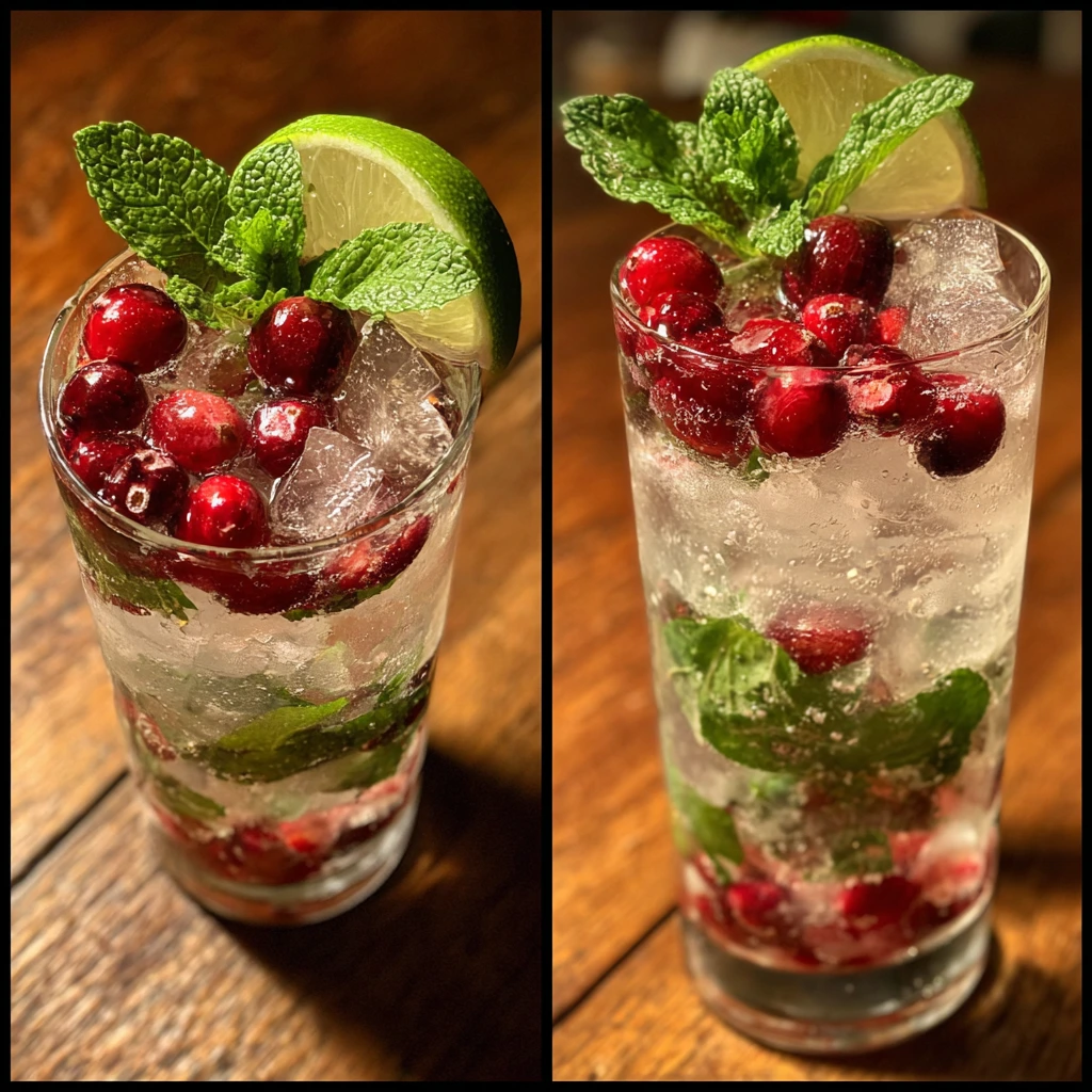 Delightfully Refreshing White Christmas Mojitos with Coconut and Mint